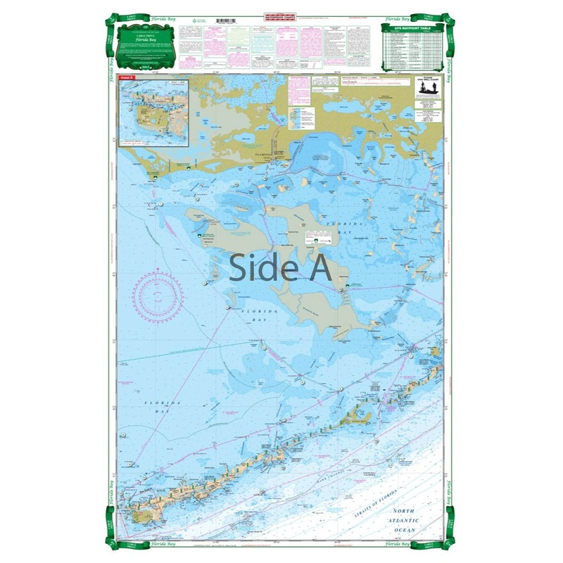 Waterproof Charts 33E Florida Bay Large Print Navigation
