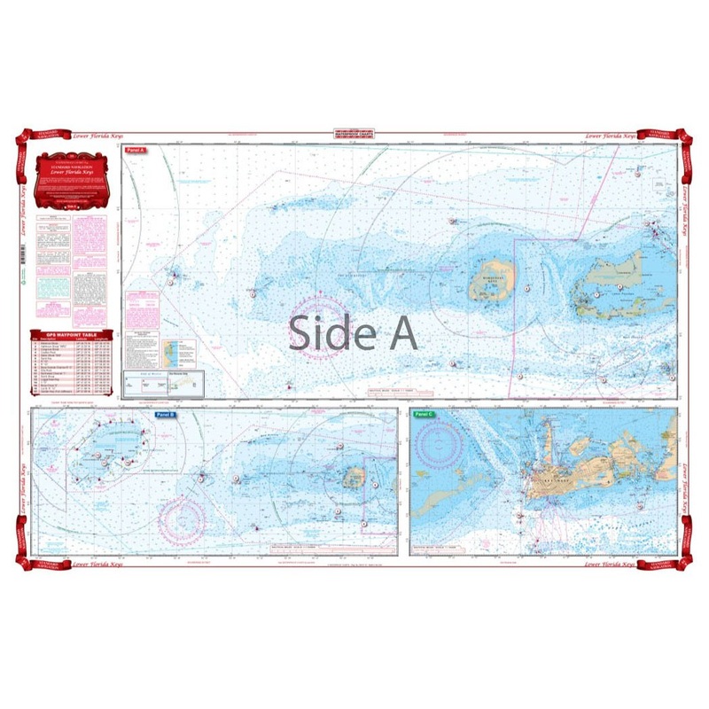 Waterproof Charts 34 Lower Florida  Keys Navigation