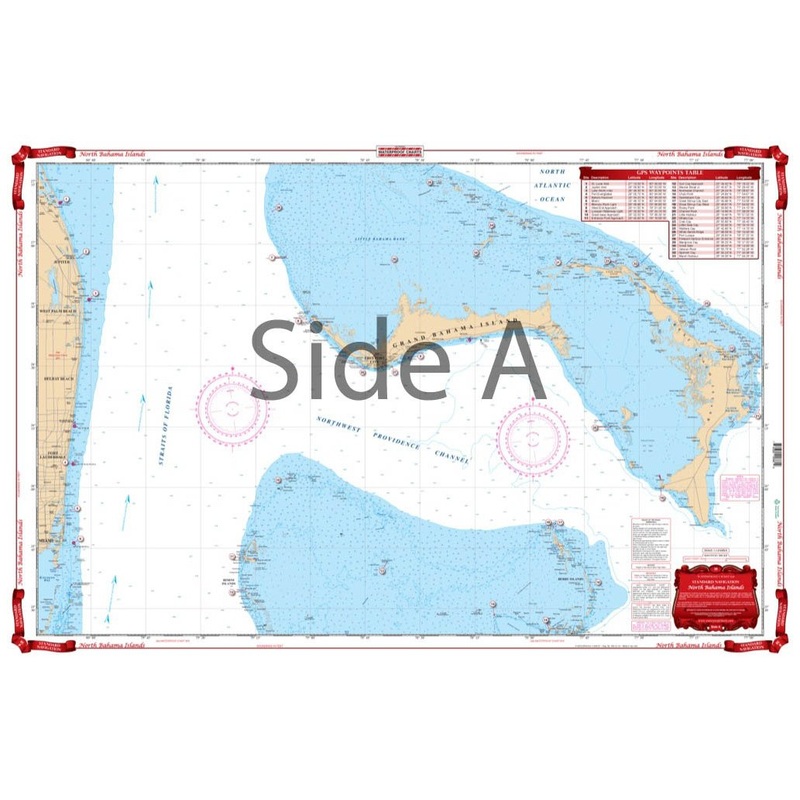 Waterproof Charts 38 North Bahama Islands Navigation
