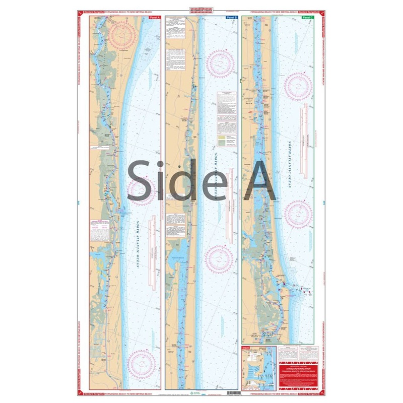 Waterproof Charts 44 Fernandina Beach to New Smyrna Beach Navigation