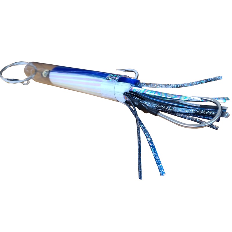 ILANDER Flash Rigged Lure - Blue/White