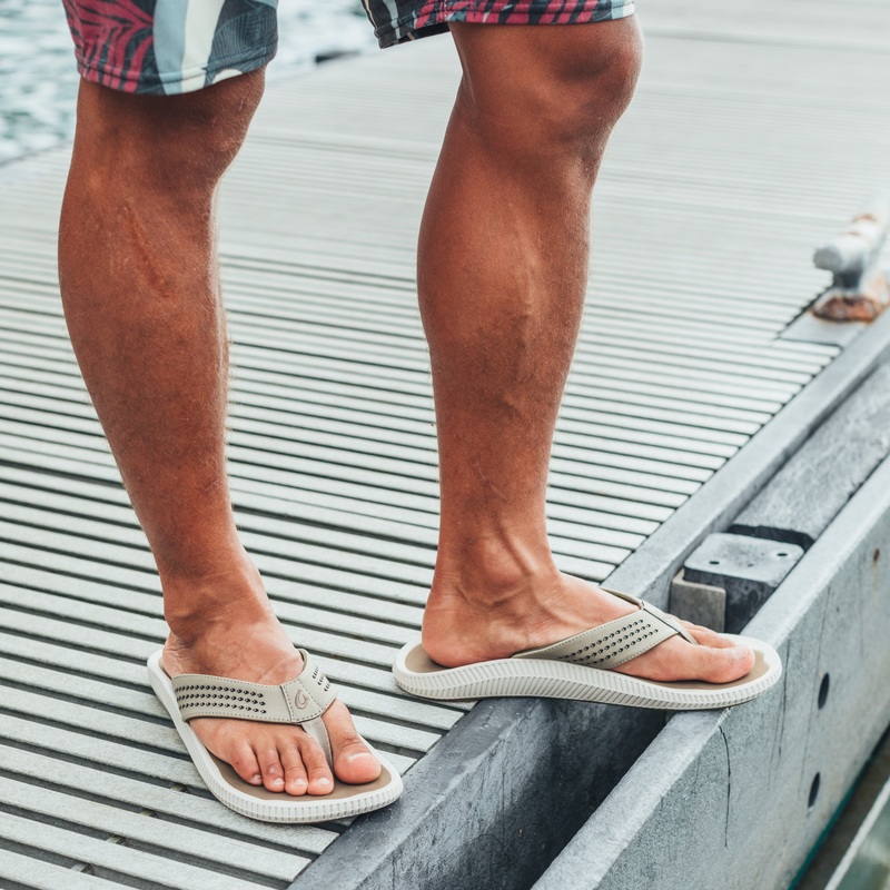 OLUKAI Ulele Sandal - Clay/Mustang 8
