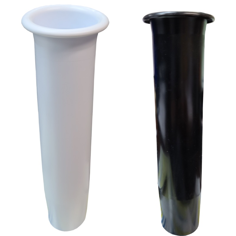 TIGRESS Flared Rod Holder Vinyl Liners White