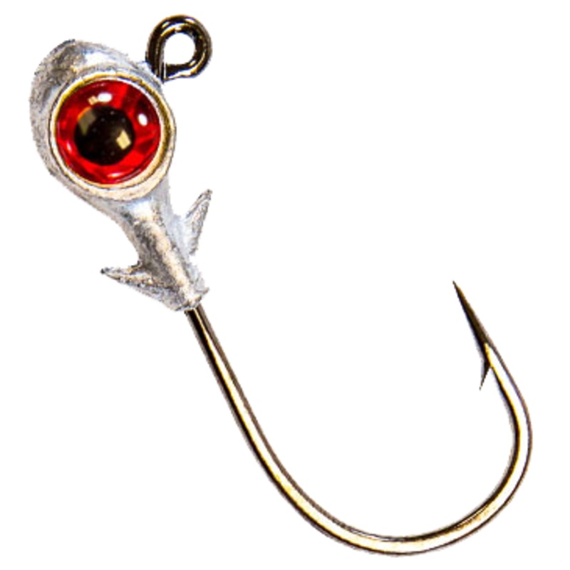 Z-MAN Trout Eye Finesse Jigheads Red 16-Mar