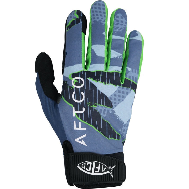 AFTCO JigPro Jigging Gloves M COOL CAMO