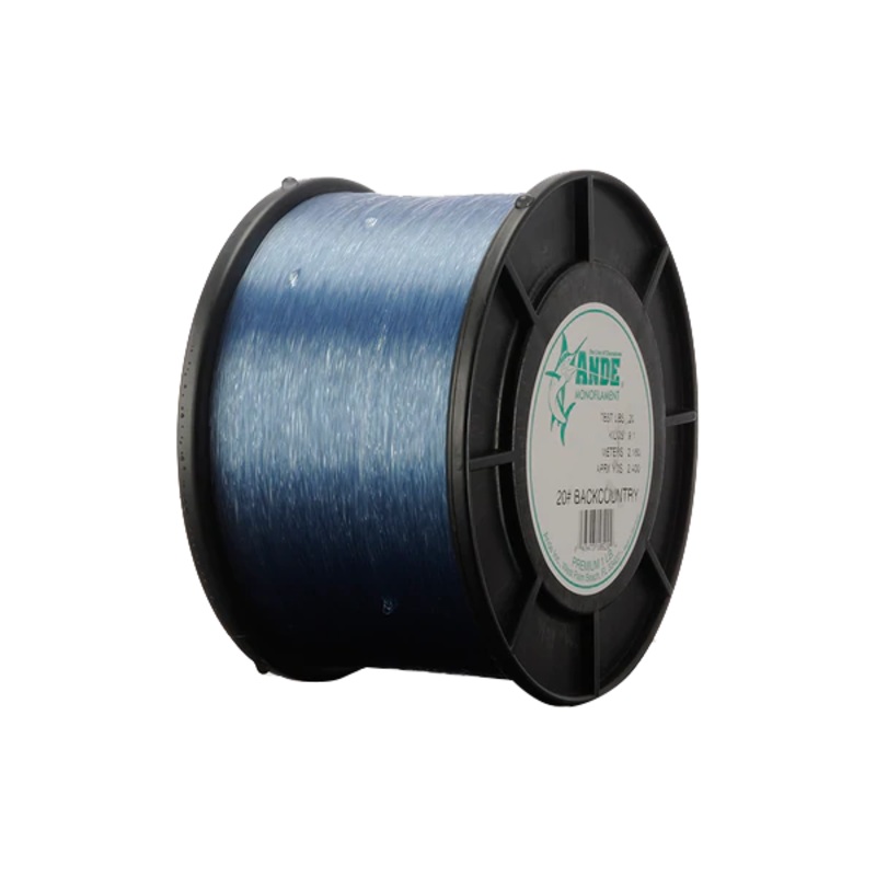ANDE Back Country Monofilament - BLUE 1/4# 10#