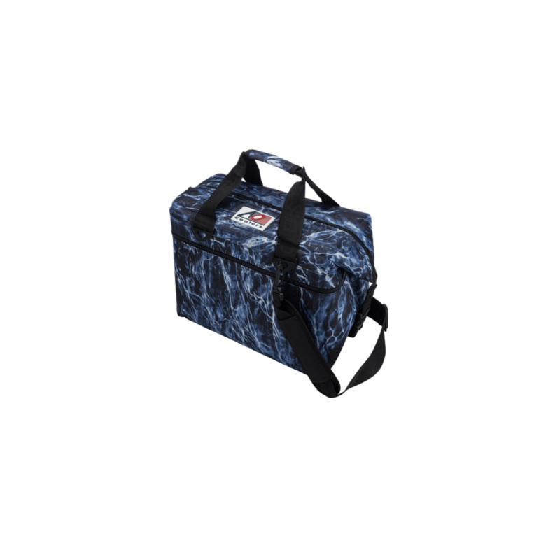 AO COOLERS Mossy Oak Series Fishing Coolers - 24 Pack Bluefin