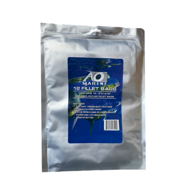 AO MARINE Mylar Fillet Bags 12 Pack