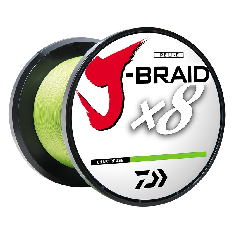 Daiwa J-Braid 3000M - Chartreuse 65#