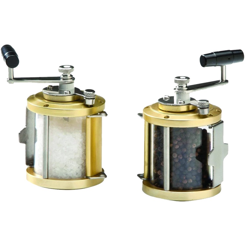 GALLEYWARE Ocean Reel Salt & Pepper Mills w/out base