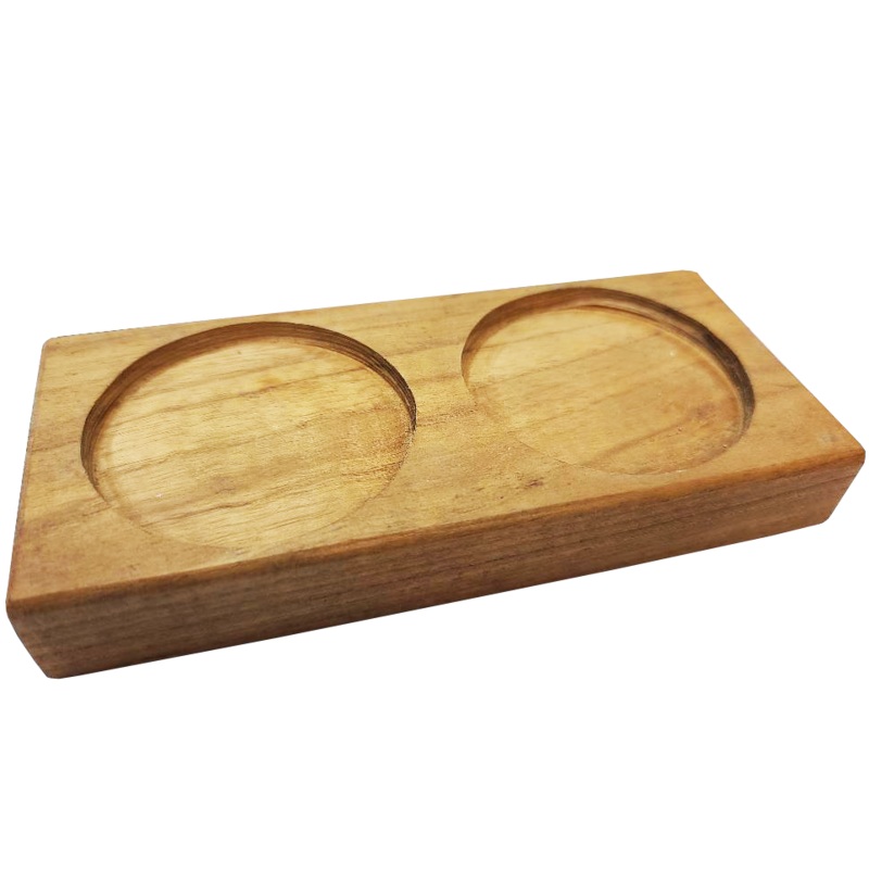 GALLEYWARE Wooden Base for Ocean Reel Salt & Pepper Mills Only Base