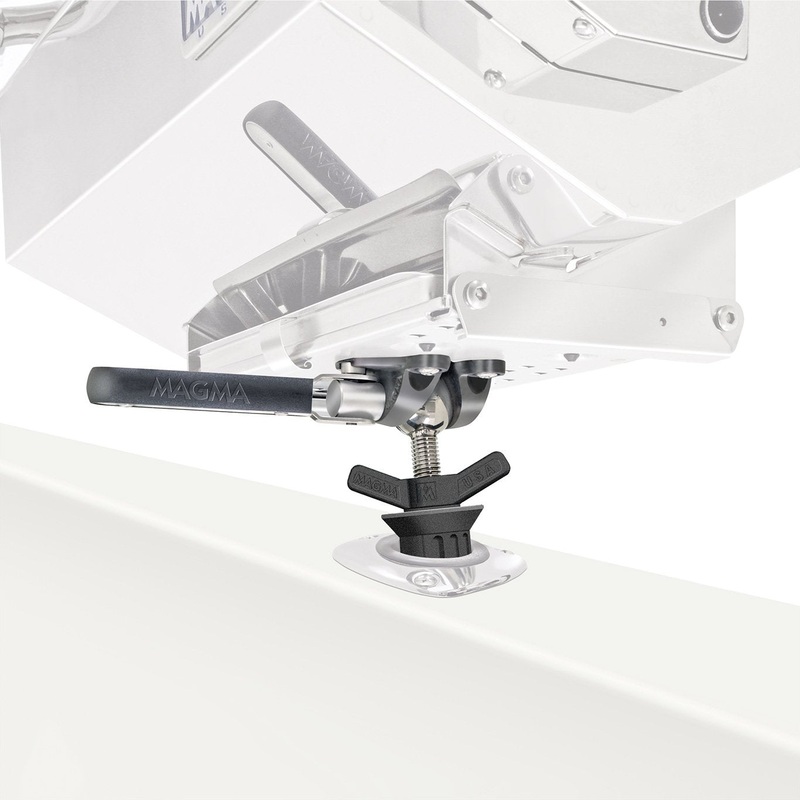 MAGMA Pow'r Grip LeveLock Double Locking Fish Rod Holder Mount