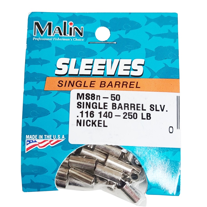 MALIN CO. Single Barrel Nickel Compression Sleeves - 50 pack