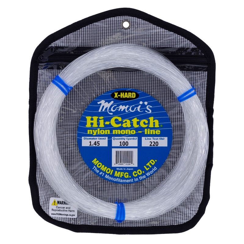 Momoi's Hi-Catch Xtra-Hard Leader Coil - 100 Yds. 150#