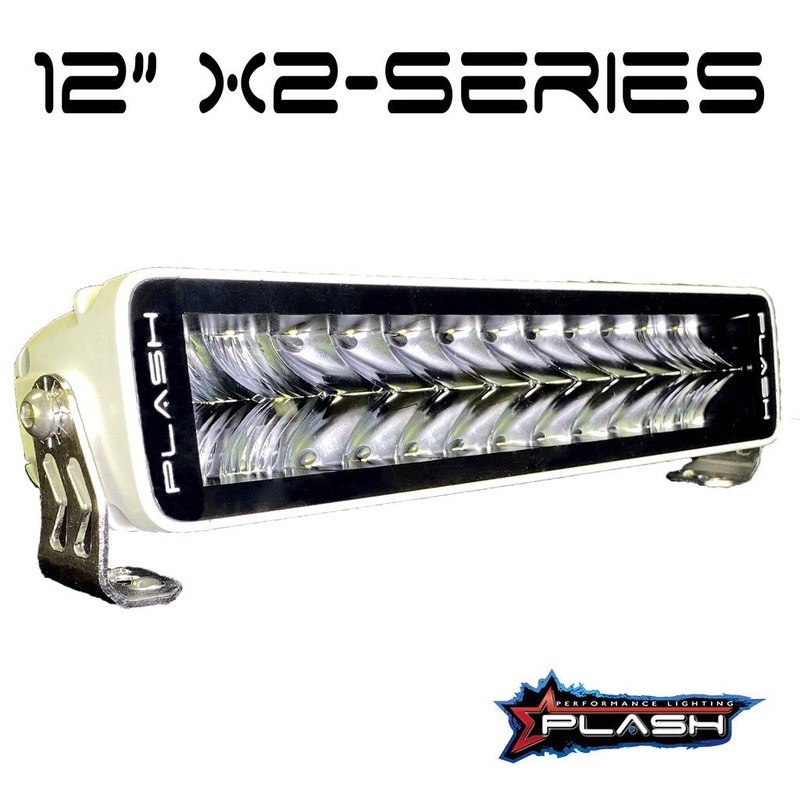 PLASH LIGHTING X2-Series LED 12" Light Bar White
