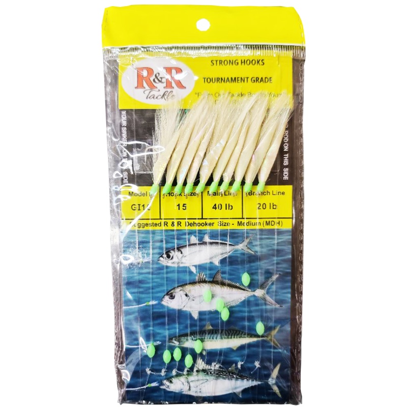 R&R TACKLE GI-10 Sabiki Tournament Grade Bait Rig