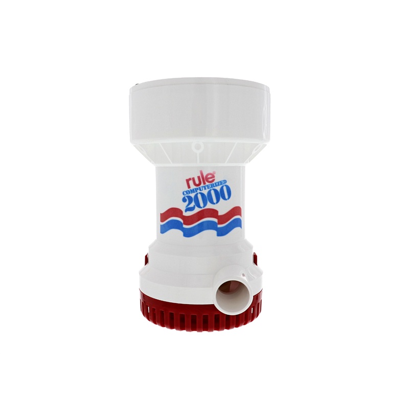 RULE 2000 GPH Automatic Bilge Pump, 12V, Model 53S