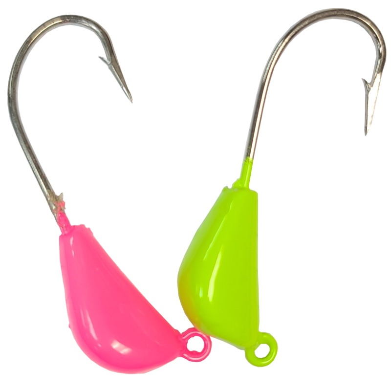 TIGHT LINE TACKLE Troll Rite Tarpon Heavy Duty Jig Heads 1 oz White