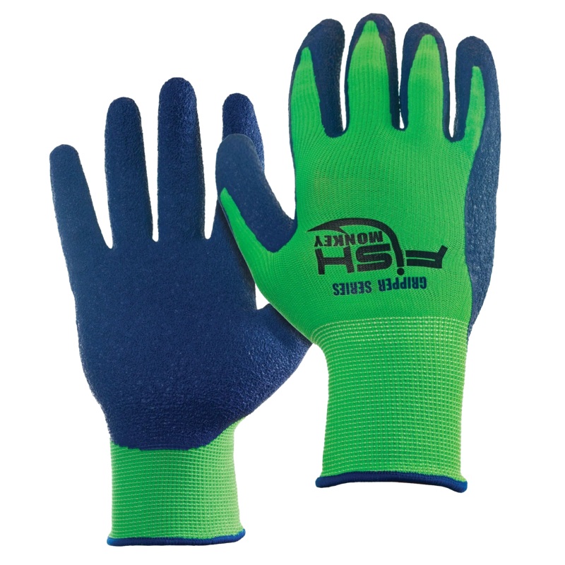 FISH MONKEY Gripper All Purpose Superior Non-Slip Grip Neon Green L/XL