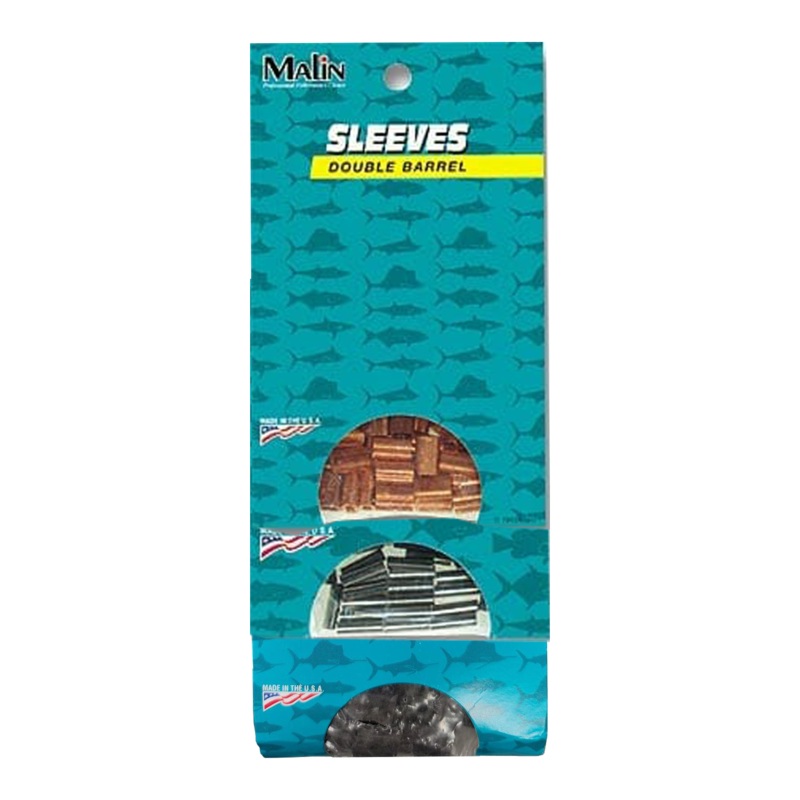 MALIN CO. Barrel Sleeves (100pk) Zinc 160-270 Double
